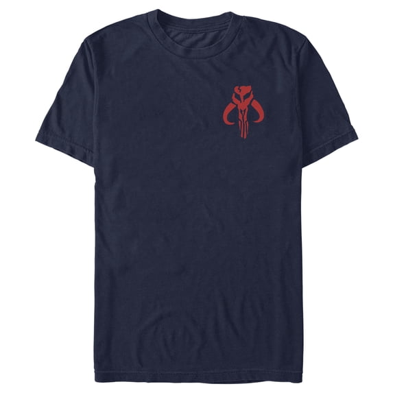 Men's Star Wars Small Mythosaur Skull Emblem Graphic Tee Navy Blue Small