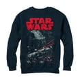 thumbnail image 1 of Men's Star Wars Space Fight Sweatshirt Navy Blue Small, 1 of 3