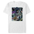 thumbnail image 1 of Men's Star Wars Speed Stripe Character Collage  Graphic Tee White Medium, 1 of 4