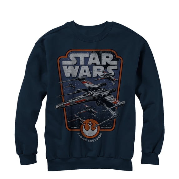 Men's Star Wars Squadron Sweatshirt Navy Blue X Large