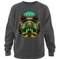 thumbnail image 1 of Men's Star Wars Stormtrooper Art Sweatshirt Charcoal Heather 2X Large, 1 of 3
