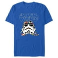 thumbnail image 1 of Men's Star Wars Stormtrooper Basket Graphic Tee Royal Blue Medium, 1 of 4