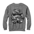thumbnail image 1 of Men's Star Wars Stormtrooper Camo  Sweatshirt Athletic Heather X Large, 1 of 3