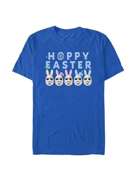Men's Star Wars Stormtrooper Easter Eggs Graphic Tee Royal Blue Large
