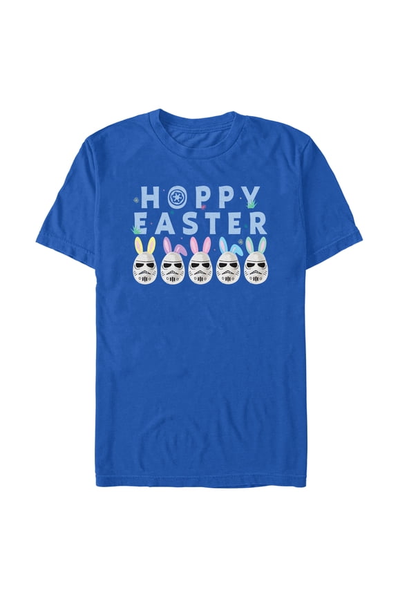 Men's Star Wars Stormtrooper Easter Eggs Graphic Tee Royal Blue Medium