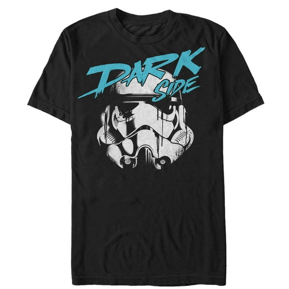 Men's Star Wars Stormtrooper Paint Streak  Graphic Tee Black X Large