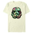 thumbnail image 1 of Men's Star Wars Stormtrooper Tropical Portrait Graphic Tee Beige Medium, 1 of 4