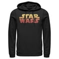 thumbnail image 1 of Men's Star Wars Sunset Colors Logo Pull Over Hoodie Black Large, 1 of 4