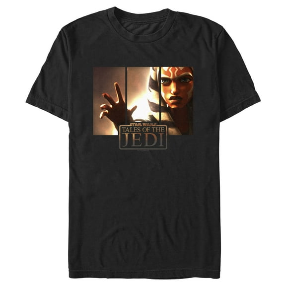 Men's Star Wars: Tales of the Jedi Ahsoka Tano Use the Force Graphic Tee Black Large