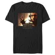 Mens Star Wars Tales of the Jedi Ahsoka Tano Use the Force Graphic Tee Black Large