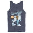 thumbnail image 1 of Men's Star Wars Tauntaun Stay Warm On Hoth Comic Portrait Tank Top Navy Blue X Large, 1 of 3