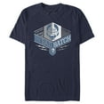 thumbnail image 1 of Men's Star Wars: The Bad Batch Square Logo  Graphic Tee Navy Blue 3X Large, 1 of 5