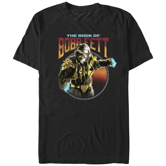 Men's Star Wars: The Book of Boba Fett Black Krrsantan Graphic Tee Black Medium