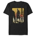 thumbnail image 1 of Men's Star Wars: The Book of Boba Fett Cad Bane Outlaw Gun Slinger Graphic Tee Black Small, 1 of 5