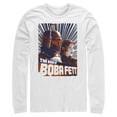 thumbnail image 1 of Men's Star Wars: The Book of Boba Fett Fennec and Boba Poster  Long Sleeve Shirt White Large, 1 of 4
