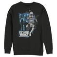 thumbnail image 1 of Men's Star Wars: The Clone Wars Captain Rex Mashup  Sweatshirt Black 2X Large, 1 of 3