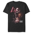 thumbnail image 1 of Men's Star Wars: The Clone Wars Dark Side Group Shot Graphic Tee Black 2X Large, 1 of 4