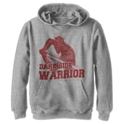 Mens Star Wars The Clone Wars Darth Maul Dark Side Warrior Pull Over Hoodie Athletic Heather Medium