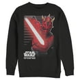 thumbnail image 1 of Men's Star Wars: The Clone Wars Maul Strikes  Sweatshirt Black Medium, 1 of 3