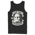 thumbnail image 1 of Men's Star Wars: The Clone Wars Stormtrooper Portrait Tank Top Black X Large, 1 of 4