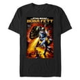 thumbnail image 1 of Men's Star Wars: The Empire Strikes Back Boba Fett Enemy of the Empire Poster  Graphic T-Shirt, 1 of 5