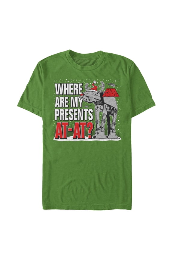 Men's Star Wars: The Empire Strikes Back Reindeer AT-AT Graphic T-Shirt