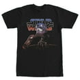 thumbnail image 1 of Men's Star Wars The Force Awakens Captain Phasma Distressed Graphic Tee Black Small, 1 of 4
