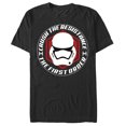 thumbnail image 1 of Men's Star Wars The Force Awakens First Order Crush the Resistance Graphic Tee Black Large, 1 of 4