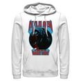 thumbnail image 1 of Men's Star Wars The Force Awakens Kylo Ren Show Dark Side Pull Over Hoodie White X Large, 1 of 4
