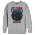 thumbnail image 1 of Men's Star Wars The Force Awakens Kylo Ren Show Dark Side  Sweatshirt Athletic Heather Small, 1 of 4