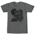 thumbnail image 1 of Men's Star Wars The Force Awakens Kylo Ren X-Wing and TIE Fighters  Graphic Tee Charcoal Heather Medium, 1 of 4