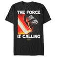 thumbnail image 1 of Men's Star Wars The Force Awakens Kylo Ren the Force is Calling  Graphic Tee Black Large, 1 of 4