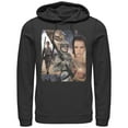 thumbnail image 1 of Men's Star Wars The Force Awakens Rey  Pull Over Hoodie Black Large, 1 of 3