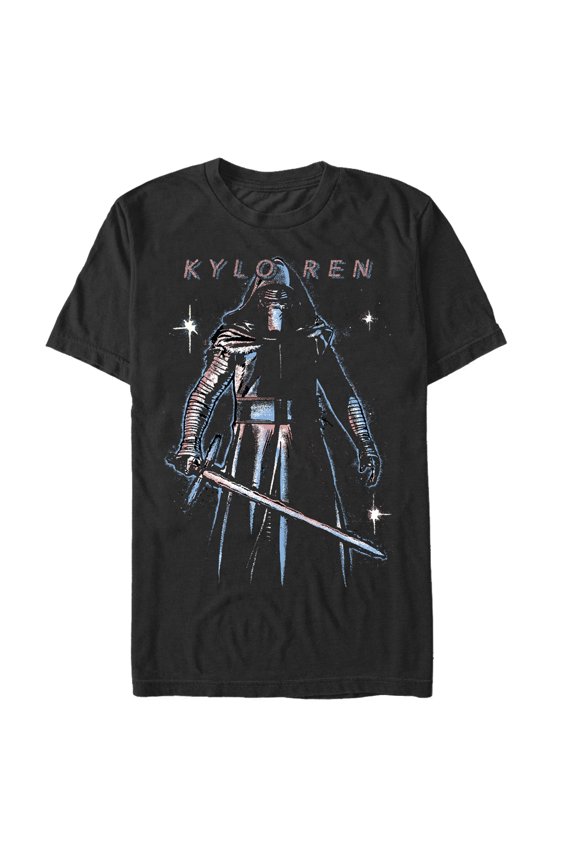 Men's Star Wars The Force Awakens Sith Kylo Ren  Graphic Tee Black X Large