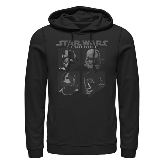 Men's Star Wars: The Force Awakens Stormtroopers and Kylo Ren  Pull Over Hoodie