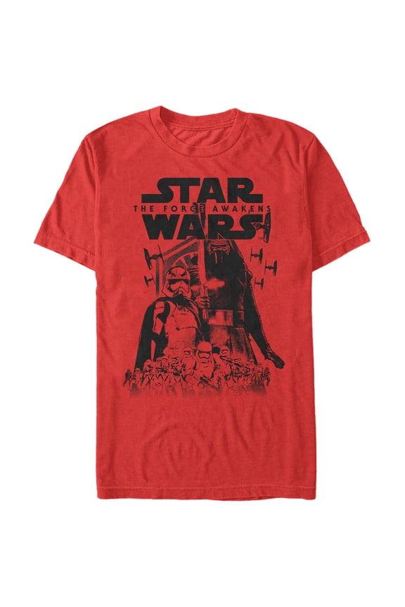 Men's Star Wars Army Leader T-shirt Medium Red