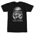 thumbnail image 1 of Men's Star Wars The Force Awakens Troop Leader Capt Phasma Graphic Tee Black Large, 1 of 4