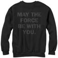 thumbnail image 1 of Men's Star Wars The Force is With You  Sweatshirt Black 2X Large, 1 of 3