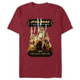 thumbnail image 1 of Men's Star Wars The High Republic Jedi For Light and Life Graphic Tee Cardinal Medium, 1 of 5