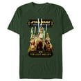 thumbnail image 1 of Men's Star Wars The High Republic Jedi For Light and Life Graphic Tee Dark Green Small, 1 of 5