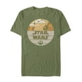 thumbnail image 1 of Men's Star Wars The Last Jedi BB-8 Profile Graphic Tee Military Green Medium, 1 of 3