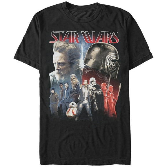 Men's Star Wars The Last Jedi Balance  Graphic Tee Black Large