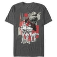 thumbnail image 1 of Men's Star Wars The Last Jedi Darkness Rises Graphic Tee Charcoal Heather X Large, 1 of 4