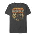 thumbnail image 1 of Men's Star Wars The Last Jedi First Order Retro Graphic Tee Charcoal X Large, 1 of 4