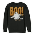 thumbnail image 1 of Men's Star Wars The Last Jedi Halloween Porg Ghost Sweatshirt Black Large, 1 of 3