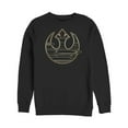 thumbnail image 1 of Men's Star Wars The Last Jedi Rebel Logo Streak Sweatshirt Black 2X Large, 1 of 3