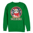 thumbnail image 1 of Men's Star Wars The Last Jedi Season Squeakings Porg Sweatshirt Kelly Green 2X Large, 1 of 3