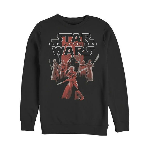 Men's Star Wars The Last Jedi Supreme Leader Snoke Sweatshirt Black 2X Large