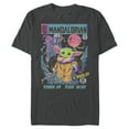 thumbnail image 1 of Men's Star Wars: The Mandalorian 12 Cents Retro Comic  Graphic Tee Charcoal Medium, 1 of 5