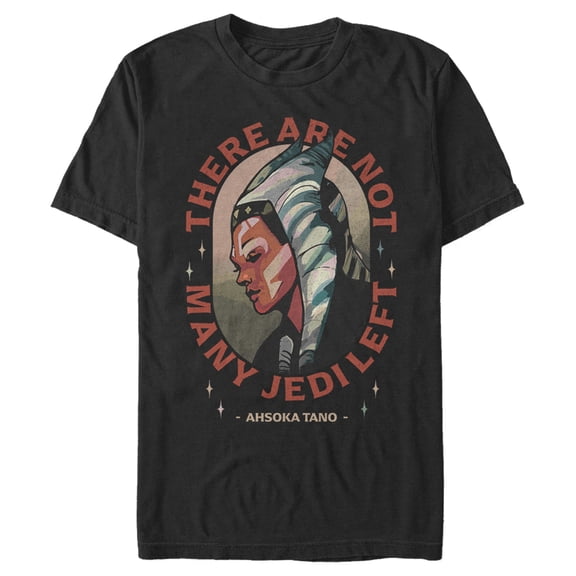 Men's Star Wars: The Mandalorian Ahsoka Survivor of Order 66 Graphic Tee Black 3X Large